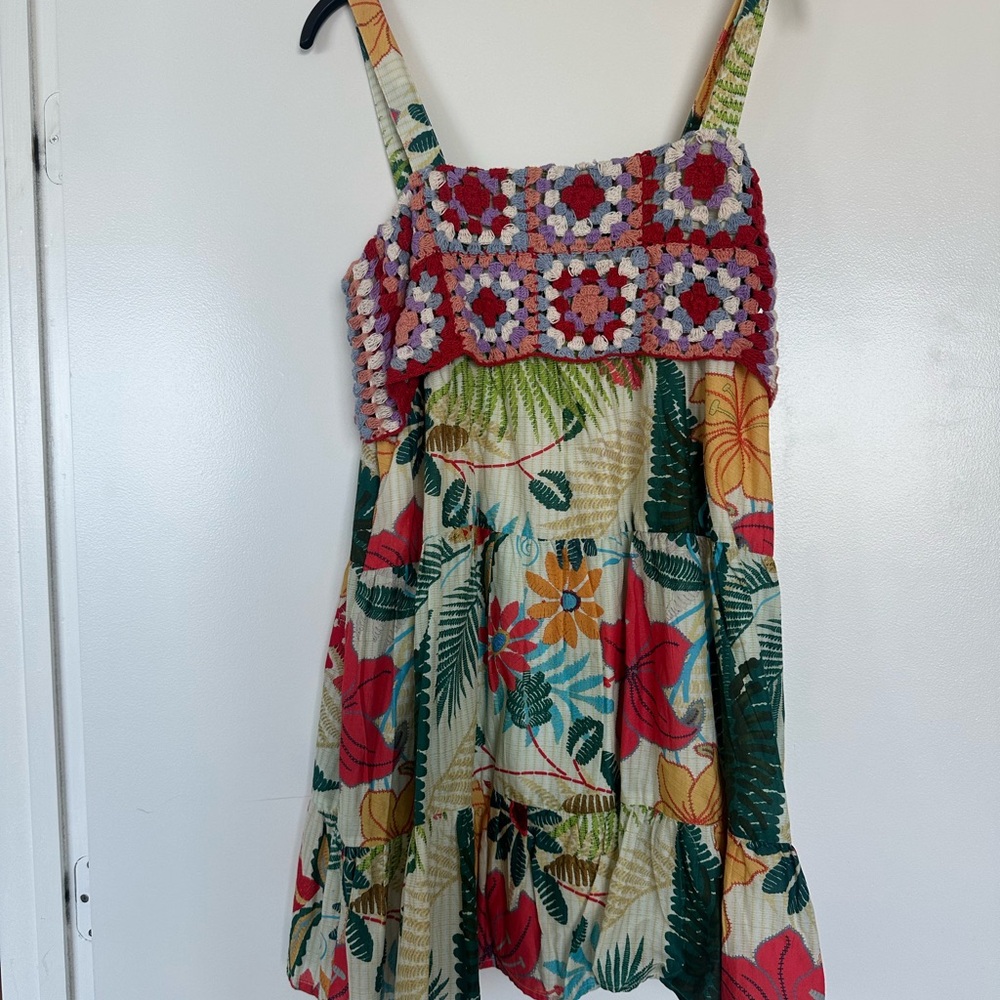 FARM Rio Multicolor Floral Mini Dress - NEVER WORN